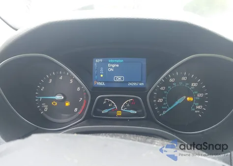 2014 Ford Focus Se из США, поврежденный, VIN 1FADP3F26EL424544